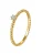 Dear Me Ring ‘Endless Love’  goud / transparant