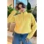 Oversized Pluchen Halfsip Sweatshirt