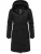 Ragwear Wintermantel ‘Rebelka’  zwart
