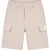 Malelions Men Collection Cargo Shorts | Light Beige