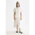 Scotch & Soda Workwear Midi Skirt With Front Slit Eggnog