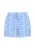 MYMO Broek  azuur / wit