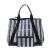 Large Navy Cabas  Schoudertas