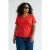 Trendyol Curve Dames Rood Effen Kort Regular fit Grote maten T-shirts