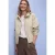 Street One Dames Kort jasje in Beige