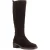 Hush Puppies Antonia Lange Suède Dames Chocolade Hak Kniehoge Laarsjes