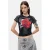 Desigual T-shirt met print – zwart