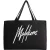 Malelions Men Signature Tote Bag | Vintage Black