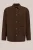Van Gils – Heren regular fit overshirt – Regular fit – Donkerbruin – TENCEL™