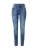 monari Jeans  blauw denim