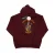 Harry Potter Heren Gryffindor Crest Hoodie (Bourgondië)