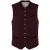 SPIETH & WENSKY Klederdracht gilet ‘FCB – Emscher’  donkerrood / zwart