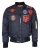 Top Gun bomberjack in pilotenstijl met patches TG20191053