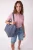 TRENDYOLMİLLA Dames Roze Effen Kort Getailleerd Blouses