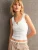 Cool & Sexy Top  goud / wit