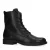 No Stress leren veterboots zwart