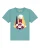 watabout.kids Shirt ‘Von Bären und Bergen’  turquoise / gemengde kleuren