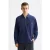 Scotch & Soda 1/4 Zip Corduroy Shirt Peacoat