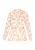 Usha Blouse ‘Fashion Look’  turquoise / perzik / oranjerood / offwhite