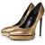 Saint Laurent Gold platform pump