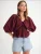 MixRay Blouse  bourgogne