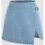 Hoge Taille Denim Skorts