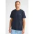 Petrol Industries regular T-shirt met backprint donkerblauw