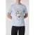 Paul Smith Mens Reg Fit Ss T Shirt Bunny Light Blue