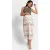 Seraphine Maternity Knit Topper With Chiffon Skirt Khaki