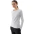 4F Dames f218 effen slim t-shirt met lange mouwen