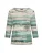 Goldner Shirt  bruin / mintgroen / zwart / wit