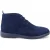 Heren Navy Premium Desert Style Suède Chukka Boots