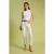 TRENDYOLMİLLA Dames Wit Effen Recht Hoge taille Jeans