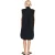 Norr Mara shirt dress black –