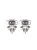 Cheeky Chain Munich Schoen accessoires ‘Lady D.’  grijs / zilver / transparant