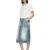 s. Oliver Skirts Blue-denim