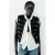Mango napoleon gilet – zwart