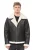 Heren B3 Aviator echt schapenvachtleer vliegend jack-Oxford