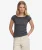 Athletic Essentials Off-shoulder Top Dark Grey