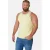 Jan Vanderstorm +FIT Collectie relaxed T-shirt HEGON lichtgeel