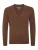 BLEND Gebreid vest ‘ CADEN ‘  donkerbruin