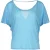 Hemelsblauwe Drape Back Top