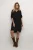 Jurk Regular fit black
