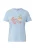 QS Shirt  lichtblauw / geel / olijfgroen / cranberry