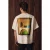 Oversized T-shirt met print en ronde hals