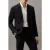 Calvin Klein Stretch Wool Slim Blazer Midnight Navy