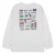 Levi’s Kids longsleeve met backprint – wit