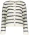 Geisha Vest Hairy Stripes  Off White dames