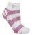 Heat Holders – Laag uitgesneden enkelsokken voor dames – Lichtgrijs / Bessen (Valencia)