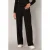 Base Level wide leg broek Yarah zwart